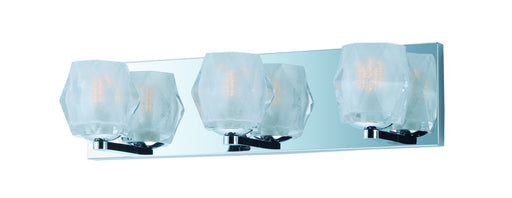 Peak 3-Light LED Bath Sconce in Polished Chrome - Lamps Expo
