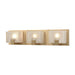 Ridgecrest 3-Light Vanity Light in Satin Brass - Lamps Expo