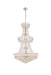 Primo 32-Light Chandelier in Chrome with Clear Royal Cut Crystal