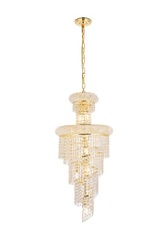 Spiral 10-Light Pendant - Lamps Expo