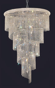 Spiral 29-Light Chandelier - Lamps Expo
