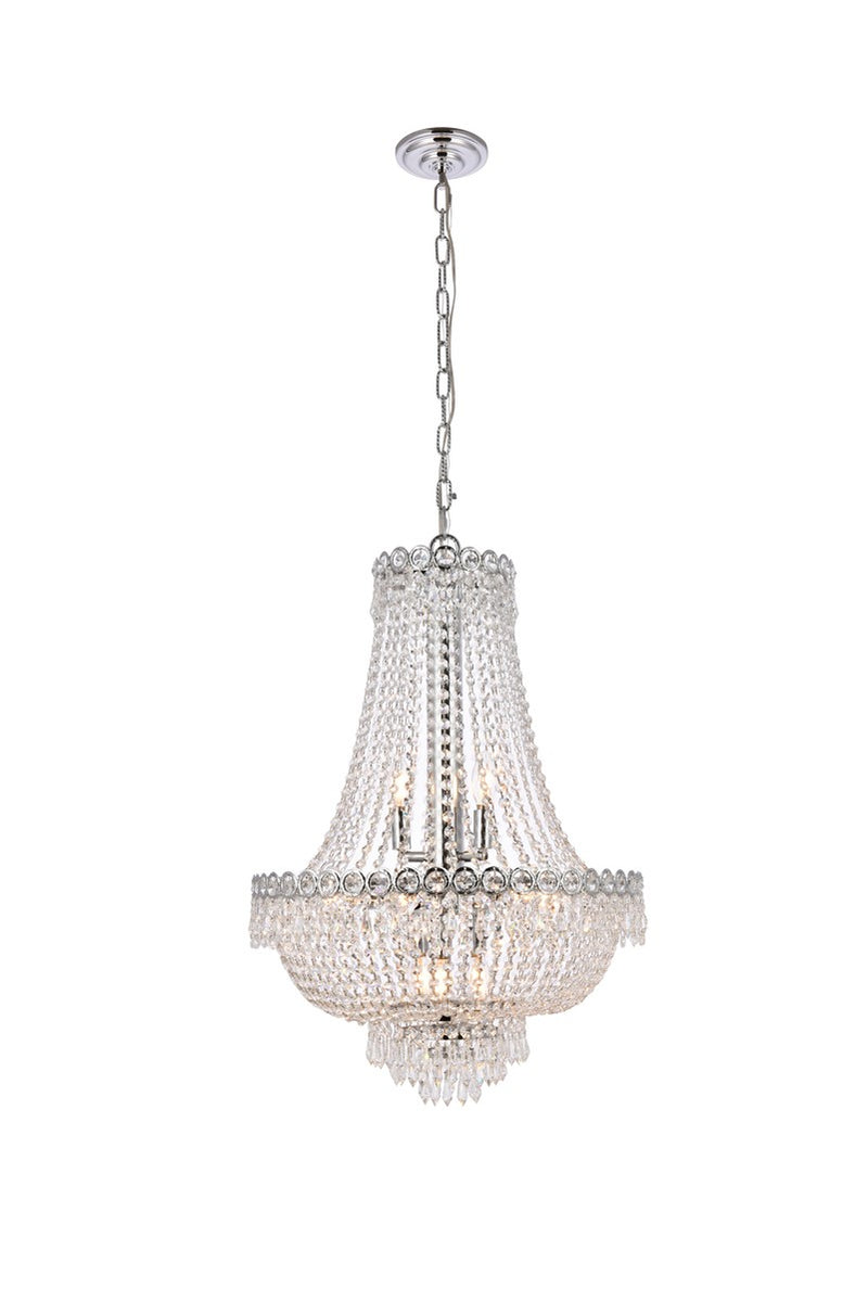 Century 12-Light Chandelier - Lamps Expo