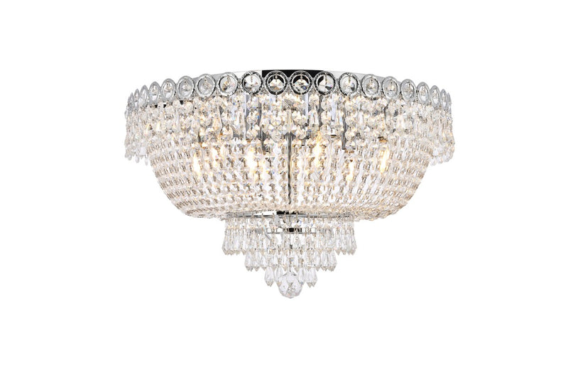 Century 9-Light Flush Mount - Lamps Expo