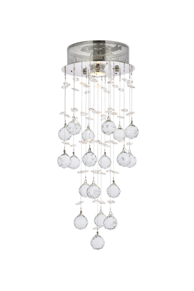 Galaxy 1-Light Flush Mount - Lamps Expo