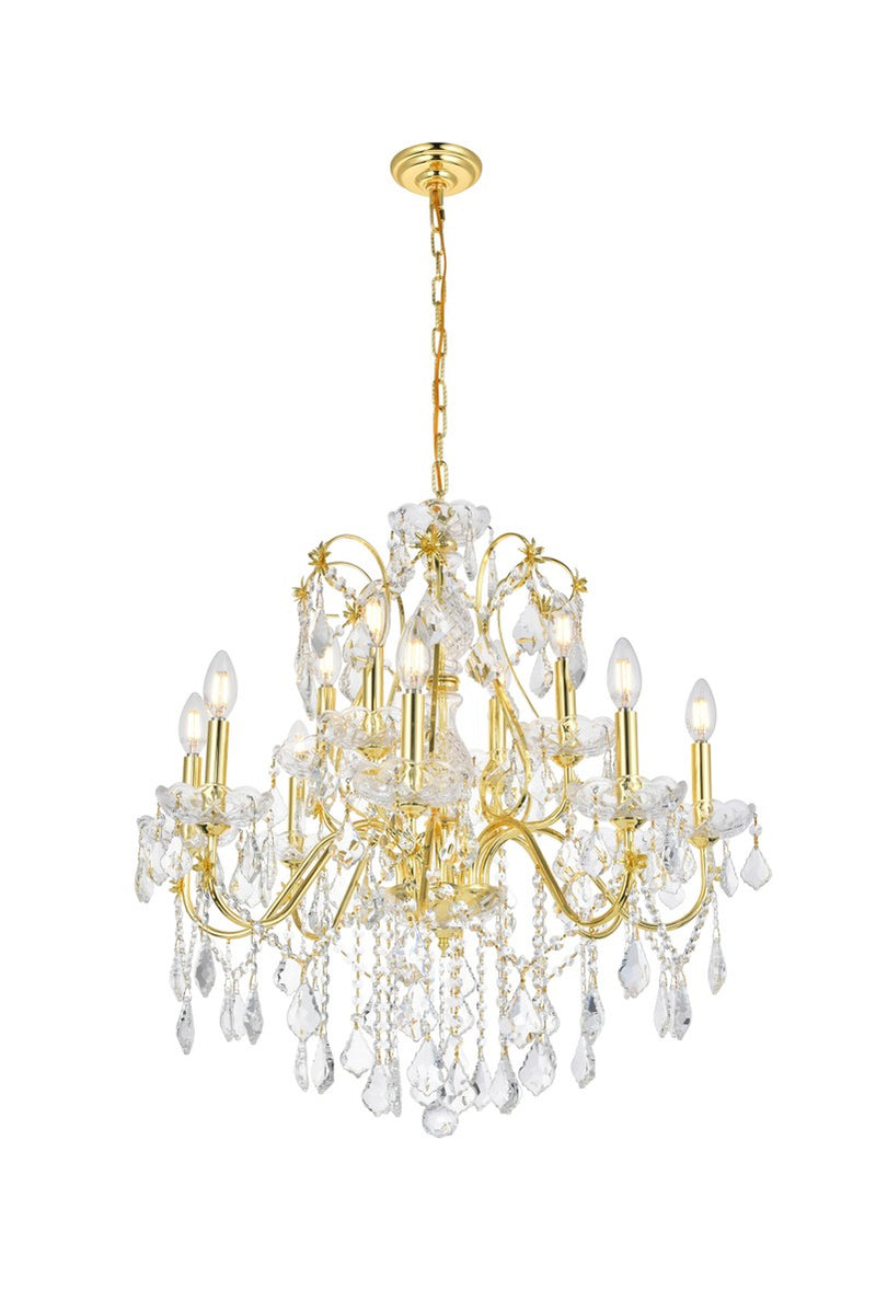 St. Francis 12-Light Chandelier - Lamps Expo