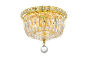 Tranquil 4-Light Flush Mount - Lamps Expo