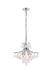 Toureg 6-Light Pendant in Chrome with Clear Royal Cut Crystal
