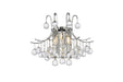 Toureg 3-Light Wall Sconce in Chrome with Clear Royal Cut Crystal