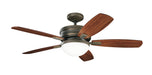 Carlson 52 Inch Carlson Fan LED in Oiled Bronze