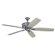 Monarch 70 Inch Monarch Patio Fan in Weathered Steel Powder Coat