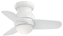 Spacesaver Led 26" Ceiling Fan in White