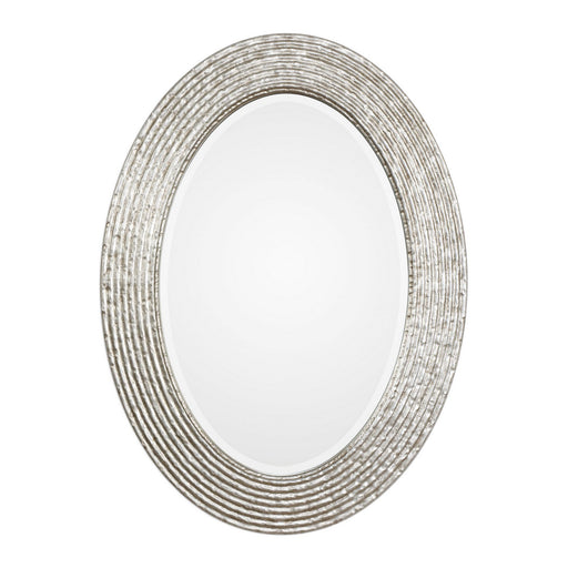 Uttermost's Conder Oval Silver Mirror