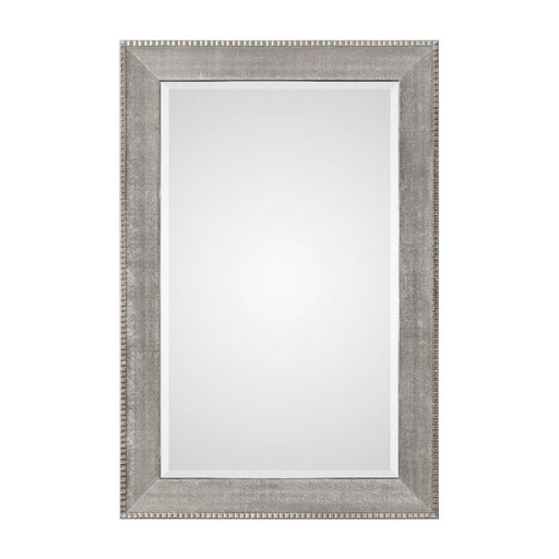 Uttermost's Leiston Metallic Silver Mirror Designed by David Frisch