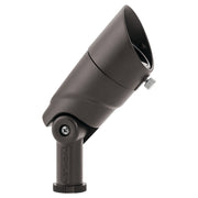 Landscape LED Small Accent 15 Degree Spot Adjustable Lumen in Textured Architectural Bronze