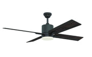 Teana 1-Light Ceiling Fan in Espresso, Wall Control