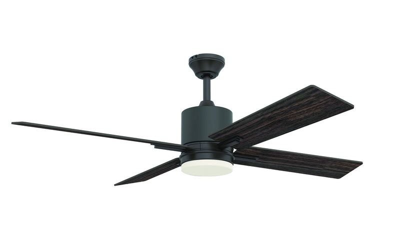 Teana 1-Light Ceiling Fan in Espresso, Wall Control