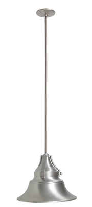Union 1-Light Pendant in Satin Aluminum