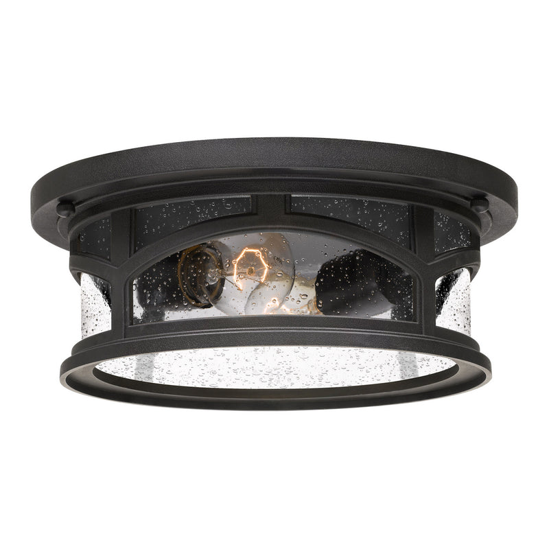 Marblehead 2-Light Outdoor Lantern in Mystic Black
