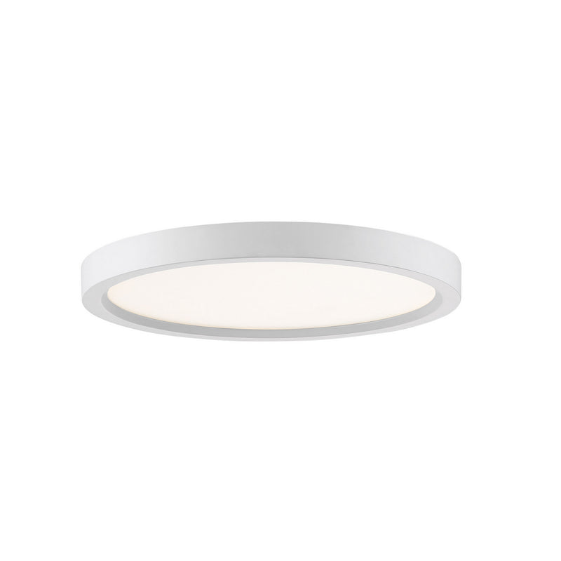 Outskirts Flush Mount in White Lustre - Lamps Expo