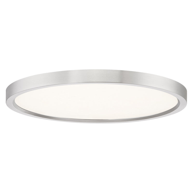 Outskirts LED Flush Mount in Brushed Nickel