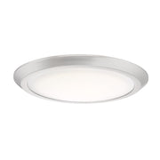 Verge LED Flush Mount in Brushed Nickel