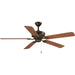 Lakehurst 60" Indoor/Outdoor Ceiling Fan in Antique Bronze