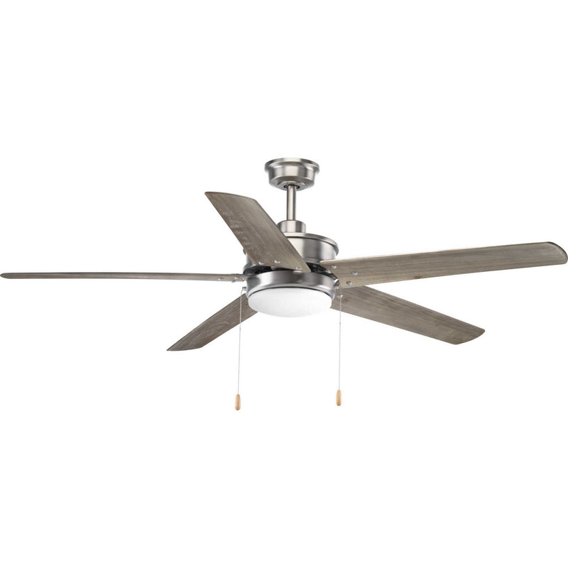 Whirl 60" 5-Blade Ceiling Fan in Antique Nickel