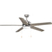 Whirl 60" 5-Blade Ceiling Fan in Antique Nickel