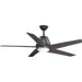 Gust 54" 5-Blade Ceiling Fan in Graphite