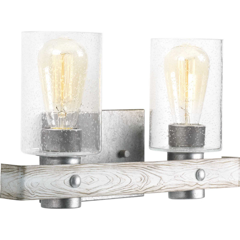 Gulliver 2-Light Bath & Vanity Lighting in Galvanized