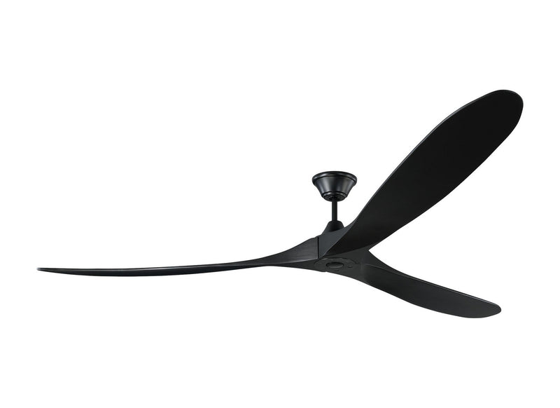 Maverick Super Max Ceiling Fan in Matte Black with Black Blade