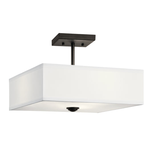 Shailene Semi Flush 3-Light in Olde Bronze