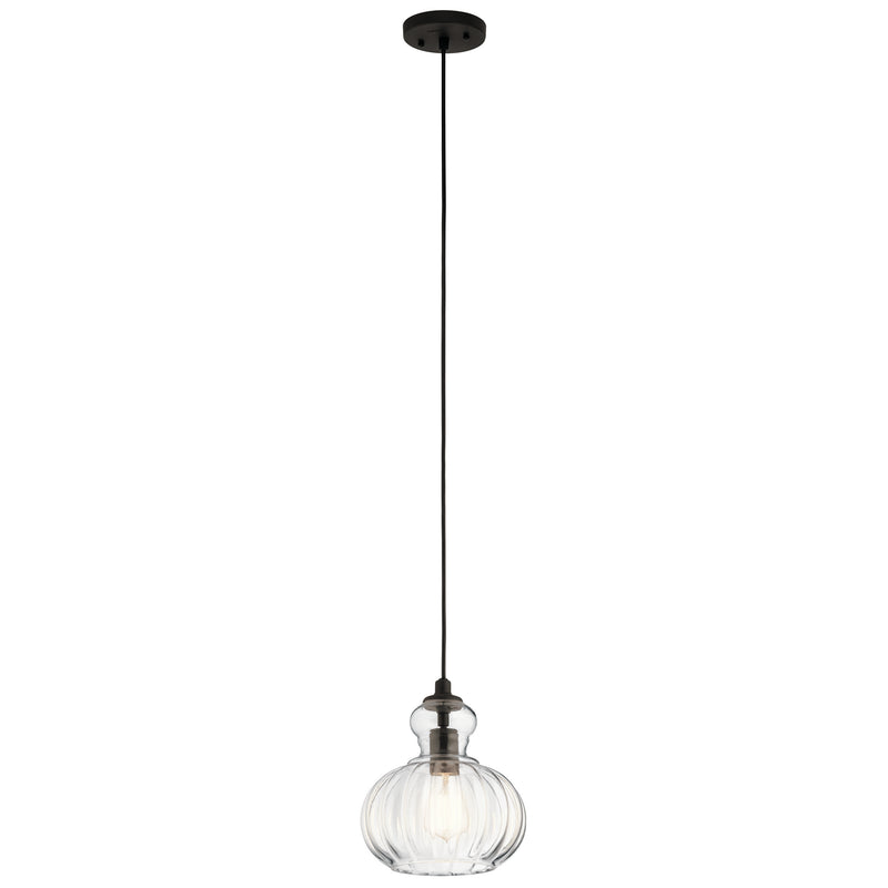 Riviera Mini Pendant 1-Light in Olde Bronze