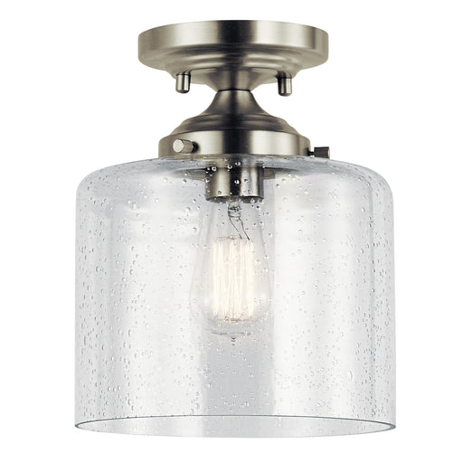 Winslow Semi Flush 1-Light in Brushed Nickel