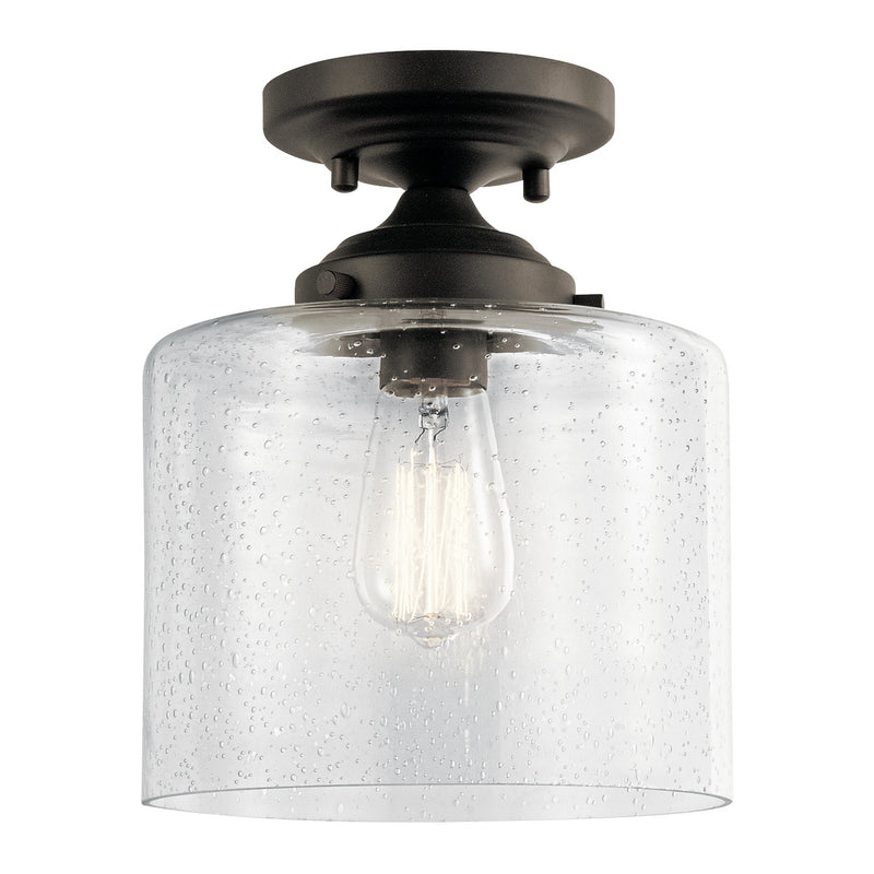 Winslow Semi Flush 1-Light in Olde Bronze