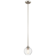 Harmony Mini Pendant 1-Light in Brushed Nickel
