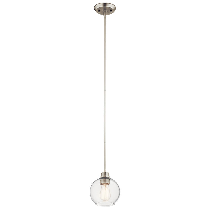Harmony Mini Pendant 1-Light in Brushed Nickel