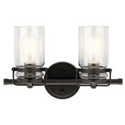 Brinley Bath Sconce 2-Light in Olde Bronze