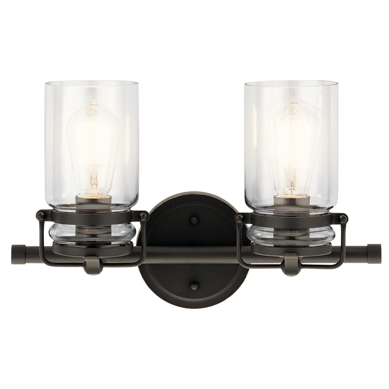 Brinley Bath Sconce 2-Light in Olde Bronze