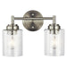 Winslow Bath Sconce 2-Light in Brushed Nickel