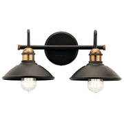Clyde Bath Sconce 2-Light in Olde Bronze