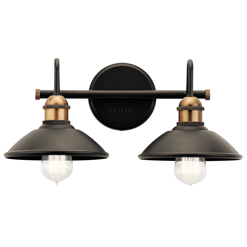 Clyde Bath Sconce 2-Light in Olde Bronze