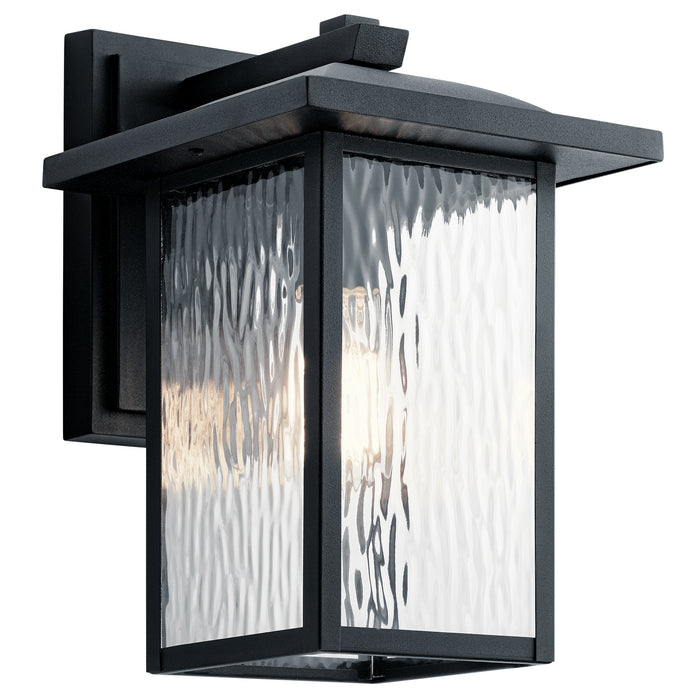 Capanna Outdoor Wall 1-Light in Textured Black