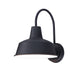 Pier M 1-Light Outdoor Wall Sconce in Black