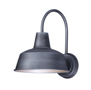 Pier M 1-Light Outdoor Wall Sconce in Weathered Zinc