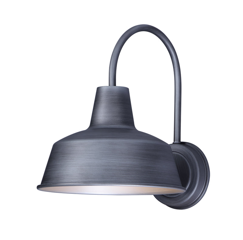 Pier M 1-Light Outdoor Wall Sconce in Weathered Zinc