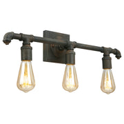 Wymer 3x60W Bath Vanity Light With Zinc Finish