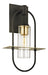 Smyth 1-Light Wall in Dark Bronze & Brushed Brass - Lamps Expo