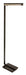 52 Inch Jay LED Floor Lamp in Black with Polished Nickel