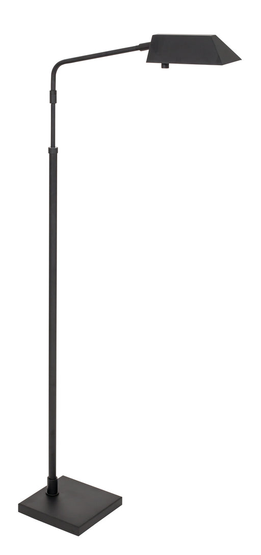 Newbury Adjustable Floor Lamp in Black